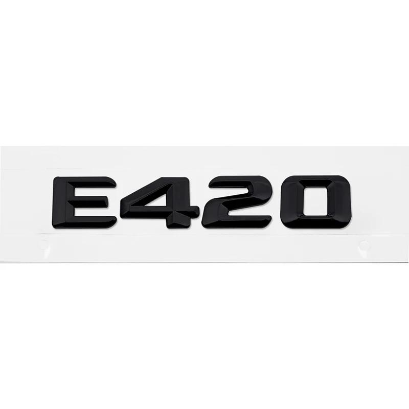 Car Rear Trunk Number Letter Sticker Tail Box Emblem Badge for E Class E300 E320 E350 E400 E420 E430 E500 E550 Logo Decal