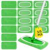 3/5 Stück Wiederverwendbare Mikrofaser-Mopppads Kompatibel mit Kehrwischern, Trockene Kehrtücher & Feuchte Wischpads Nachfüllungen Waschbare Mopppads