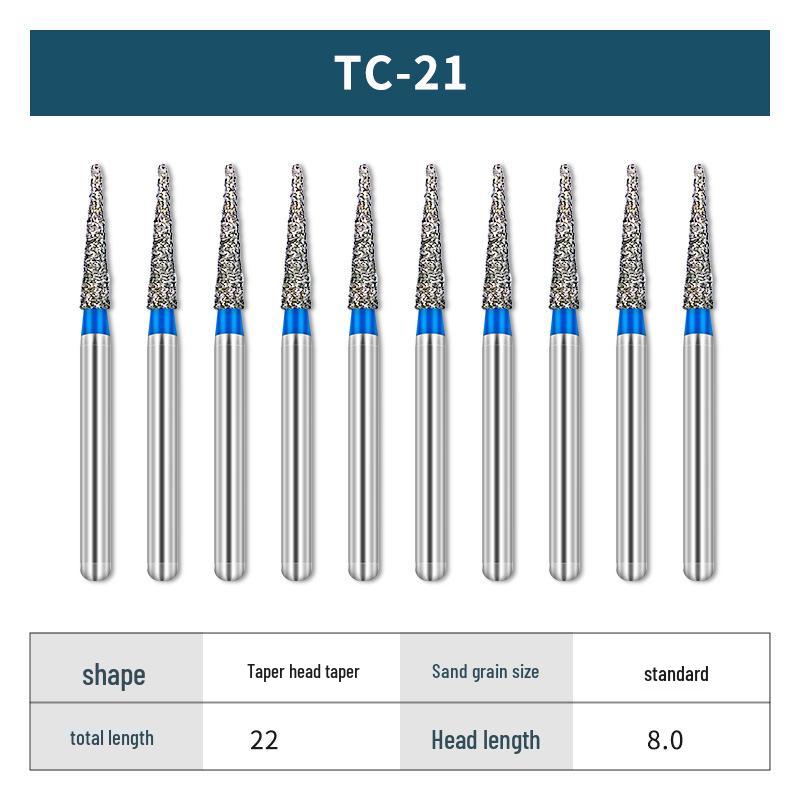 High-Speed Diamond Dental Burs for Polishing, Grinding, and Oral Care