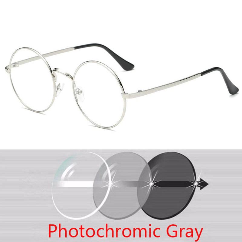 Dioptrien Sph 0 -0,5 -1 -1,5 -2 -2,5 -3 -3,5 -4 -4,5 -5 -5,5 -6,0 Runde Fassung Grüne Beschichtung Myopiebrille