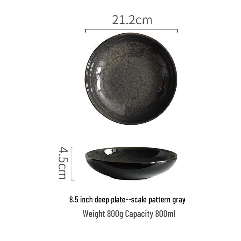 Japanese Style Ceramic Fruit Salad Bowl