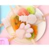 Silicone Ice Cream Mold DIY Homemade Cartoon Ice Maker Mould with Cover