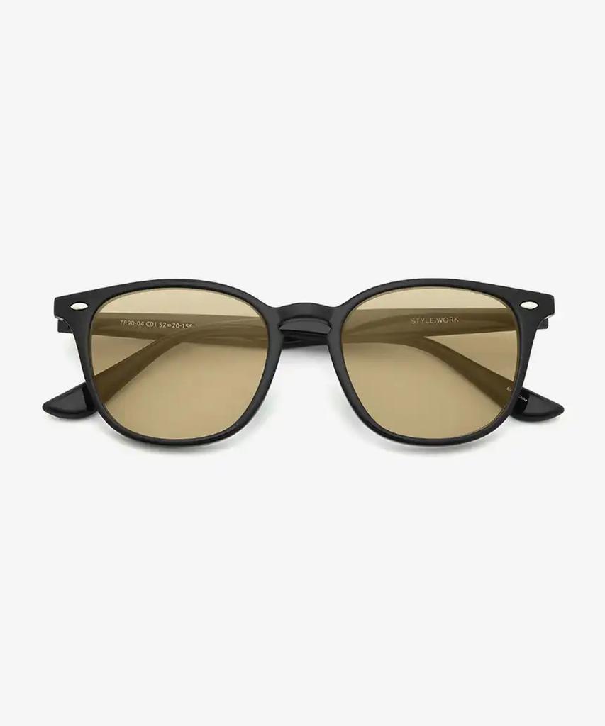Seutailwokeu Brown Tint Style Work Tr90-04 C1_Br Style Work Sunglasses