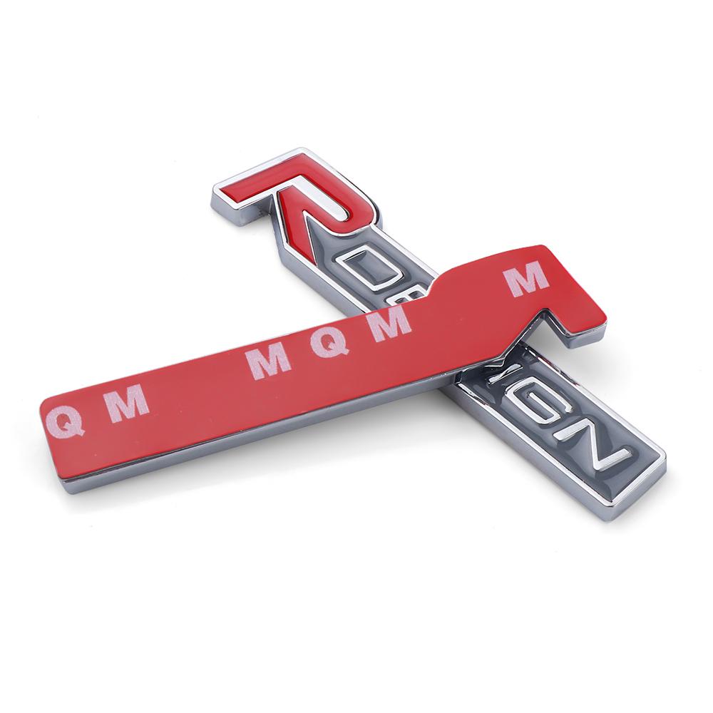 3D Metal Rdesign Emblem Car Tail Trunk Decor Sticker Front Grille Badge For Volvo AWD V40 V50 S40 S80 XC60 S90 XC90 S60 XC40 V90