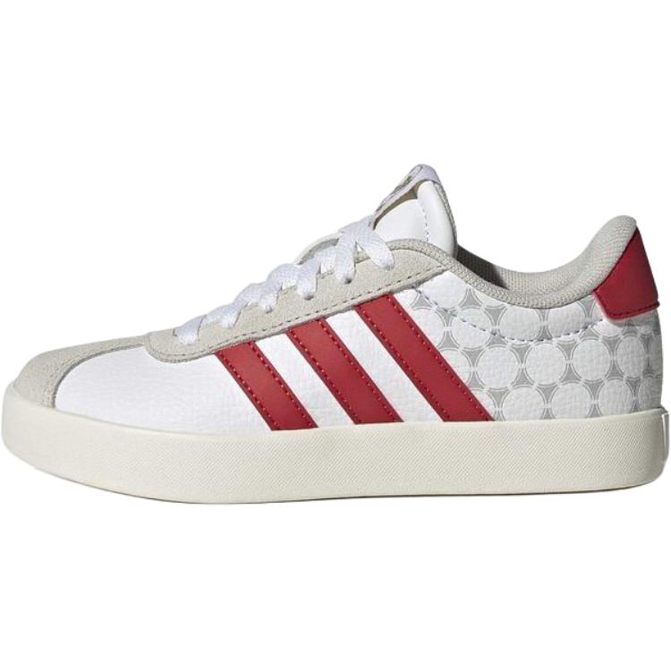 

Adidas VL COURT 3.0 Low top Kids Skateboarding Shoes White Red Kids KI3122 40
