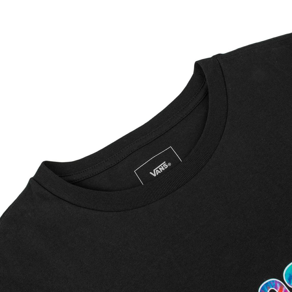Vans Fun Print Loose Short Sleeve T-Shirt Unisex Tops Black VN0A5HAOBLK