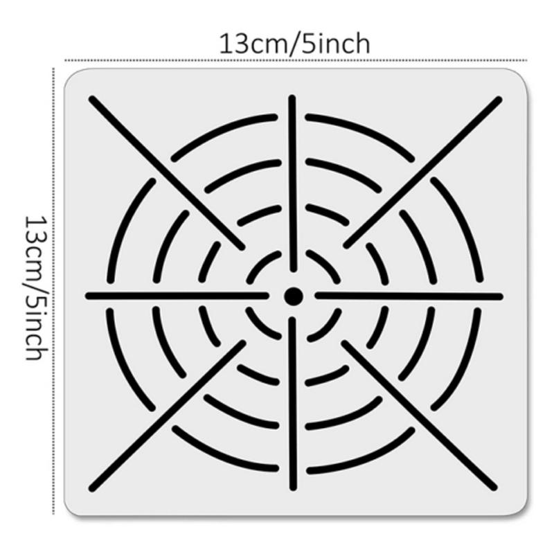19-teiliges Mandala-Punktierwerkzeug mit wasserdichter Aufbewahrungstasche zum Bemalen von Steinen