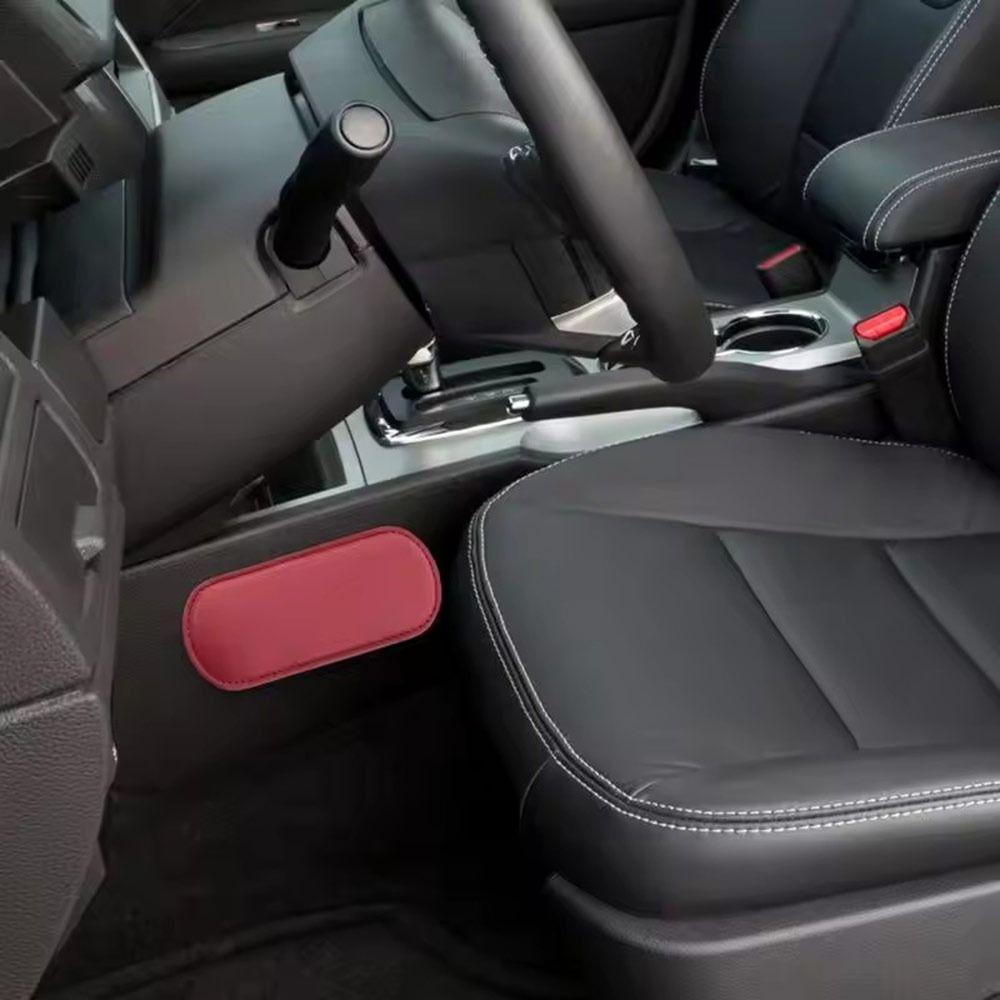 Multifunctional Car Knee Cushion PU Leather Auto Center Console Leg Pads For Travel Car RV