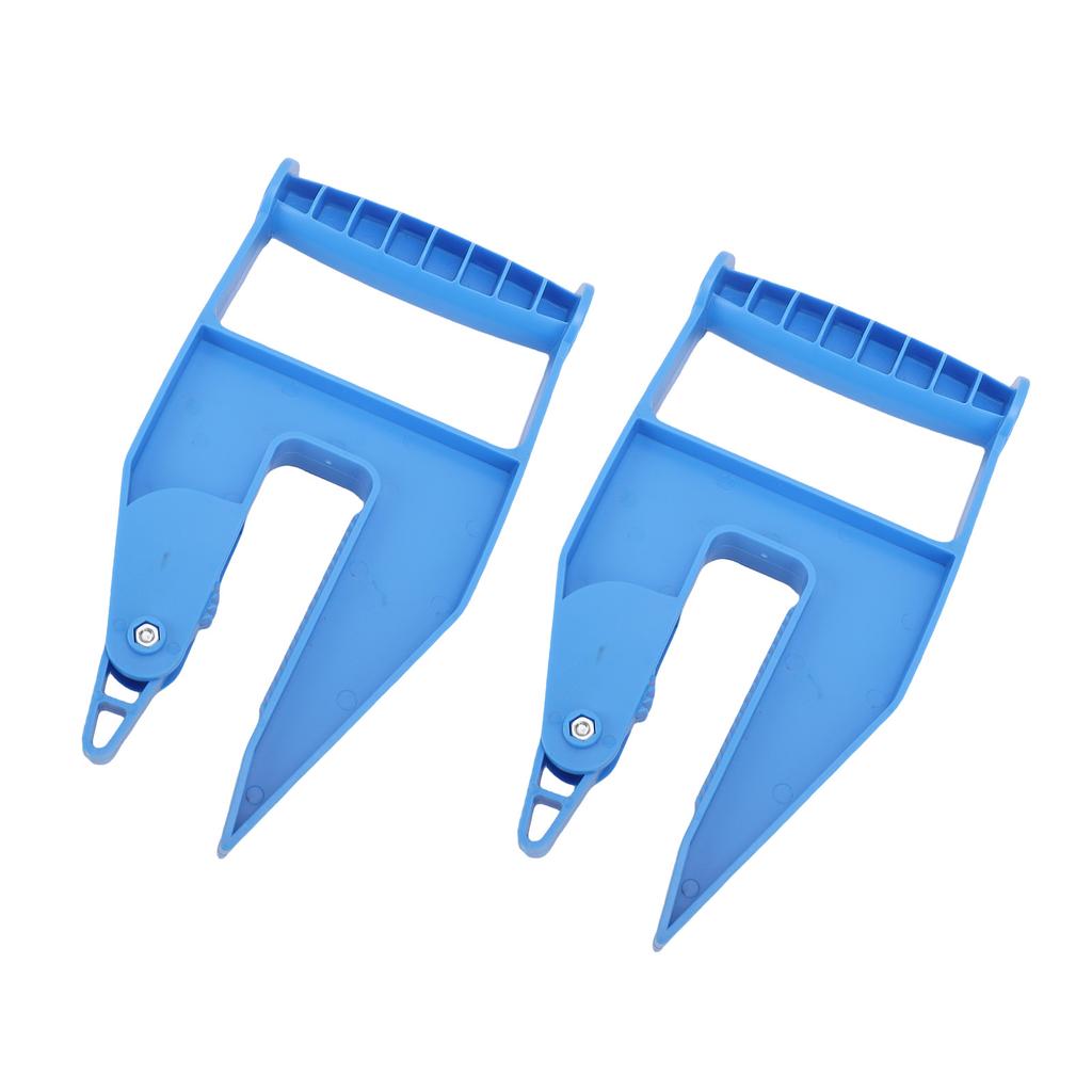 2 Pcs Mat Mover Tool Sturdy Plastic Ergonomic Heavy Duty Mat Gripper Handler for Ranch Gym
