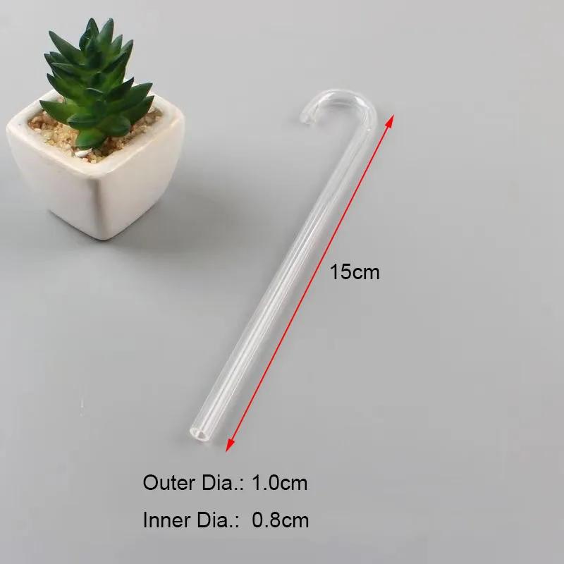 1pcs 8mm Acrylic Aquarium Connector Straight U Shape Tube Elbow Fish Tank Air Pump Air Tube Filter Connecting Accessories