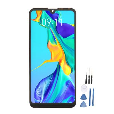 Zostava obrazovky LCD displej Náhrada Dotyková obrazovka s demontážnym nástrojom pre Huawei Y7 2019