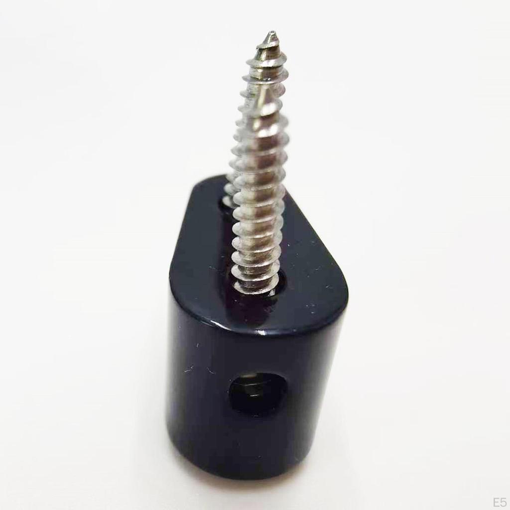 Electric Guitar Bridge & Tailpiece Set Parts Practical Single Saddle Musical