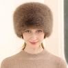 Autumn and winter furry basin hat versatile, warmth and cold protection, thick big head circumference for face enhancement, small plush bucket hat