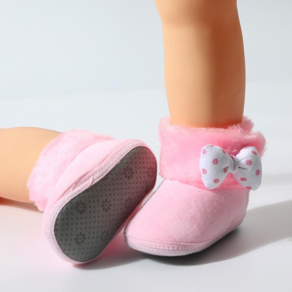 Winter Toddler Snow Boots Warm Baby Footwear Cute Newborn Baby Shoes
