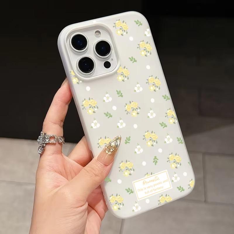 Pink Rose Flower Pattern Phone Case for Xiaomi Redmi Note 14 13 12 11 Pro 4G 5G 15C 13C 14C 12C 10 9 9A 9C Shockproof Soft Cover