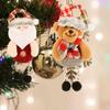 Santa Claus Snowman Tree Pendant Cloth Christmas Decoration Creative Merry Christmas Ornament  Home