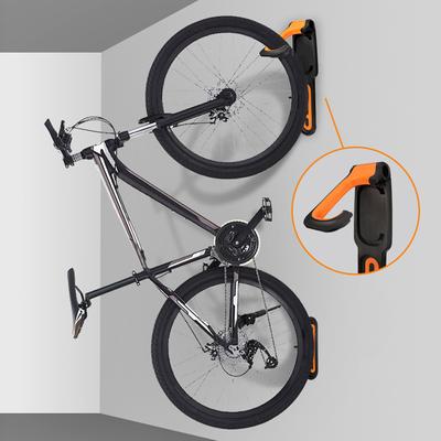 Estante de montaje en pared para bicicleta, gancho Vertical ajustable para almacenamiento de bicicletas, cobertizo de garaje para el hogar