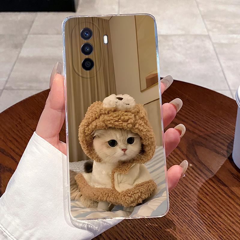 

Jelly Casing For Huawei Nova Y70 PLUS/Nova Y70/Nova Y71 Funda Clear Silicone Soft TPU Back Cover Cute Cat Rabbit Protective Case Nova Y70