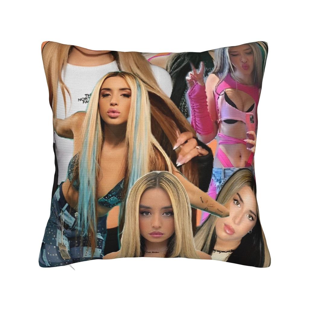 Lolas Indigos Singer Square Pillow Cases Cushion Covers Awesome Zipper Decorative Pillowcase For Car 18"X18"