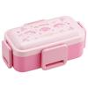 Skater Bento Box, Fluffy Serving, Two-Tier, 600ml, Made in Japan, Sanrio My Melody, Pastel Vivid Watercolor Floral Print, Girl's PFLW4-A