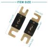 ACROPIX 70A ANL Fuse 70A Universal ANL Fuse Auto Vehicle Audio Gold Tone Pack of 5