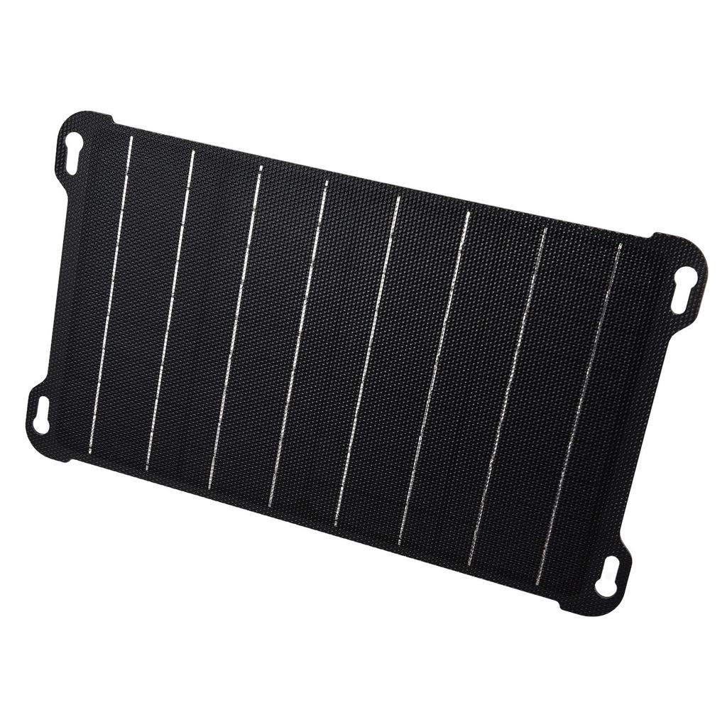 15W ETFE Solar Panel Solar Charger IPX6-Waterproof Portable Solar Power Monocrystalline Silicon