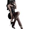 Sex Underwear Women's New Internet Celebrity Split Suspender Skirt Bright Diamond Neck Nightdress Sexy Low Cut Sequins Nightclub Suit