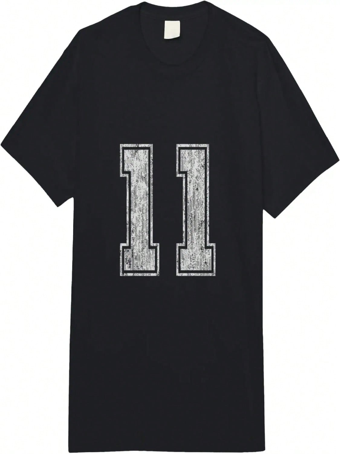 Number 11 Eleven Tee Sports Design Adult Heavyweight T-Shirt S разноцветный