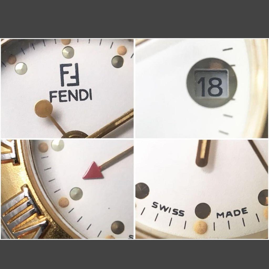 Used Working item FENDI Vintage Ladies Watch 920L Date Quartz