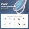 Rotating Head Electric Fly Swatter Racket 5 In 1 Fruit Fly Trap Mosquito Swatter  Indoor