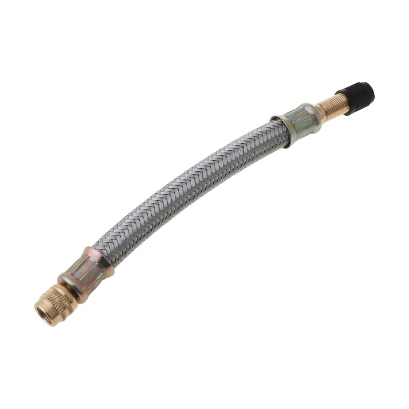 Various Braided Flexible Rubber Hose Tire for Valve Inflatable Steel Wire Car Wheels Tyre for Valve Stems Extension Tube