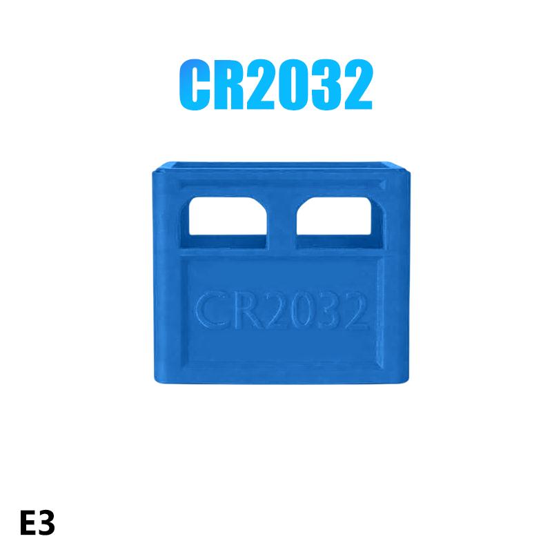 Aaa/Aa/9V/Cr2032/Cr2025 Battery Storage Box Stackable Battery Organizer Decorative Battery Holder, Home, Office Storage Box