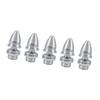 5pcs Set 5mm Aluminum Bullet Propeller Adapter Holder for RC Motor Prop