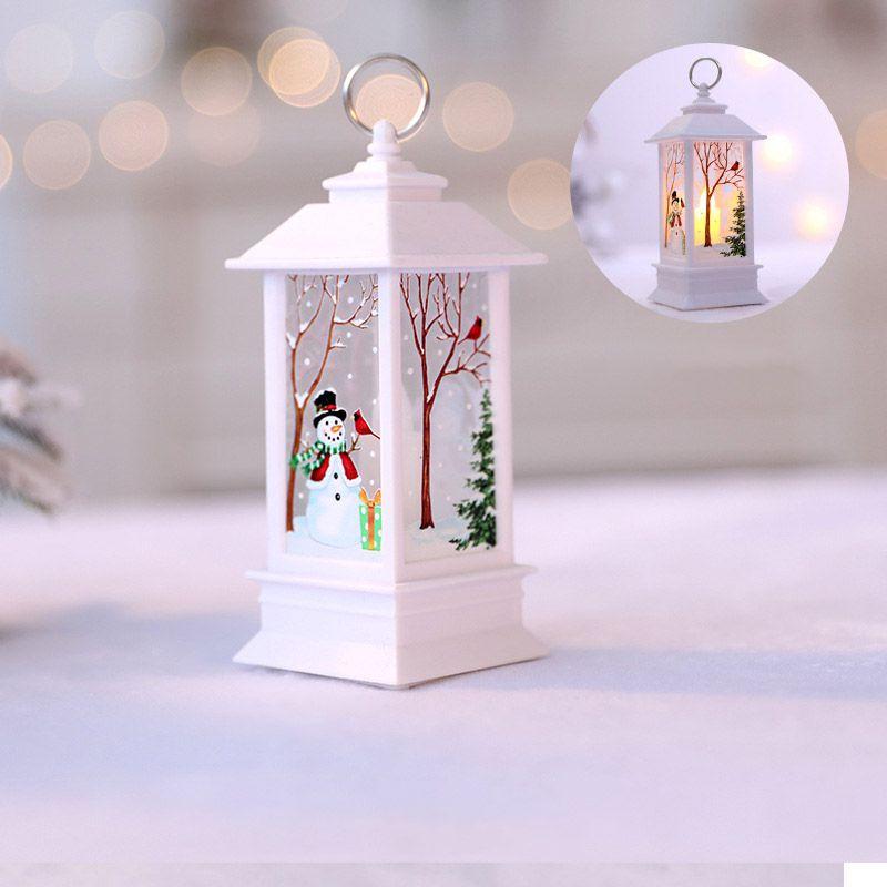 Enchanting Santa Claus Home Decor Led Light Lamp For Festive Christmas Celebrations