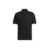 Wuji Series Polo Shirts Men's Black Polo Collar Moderate Straight Fit IP4914