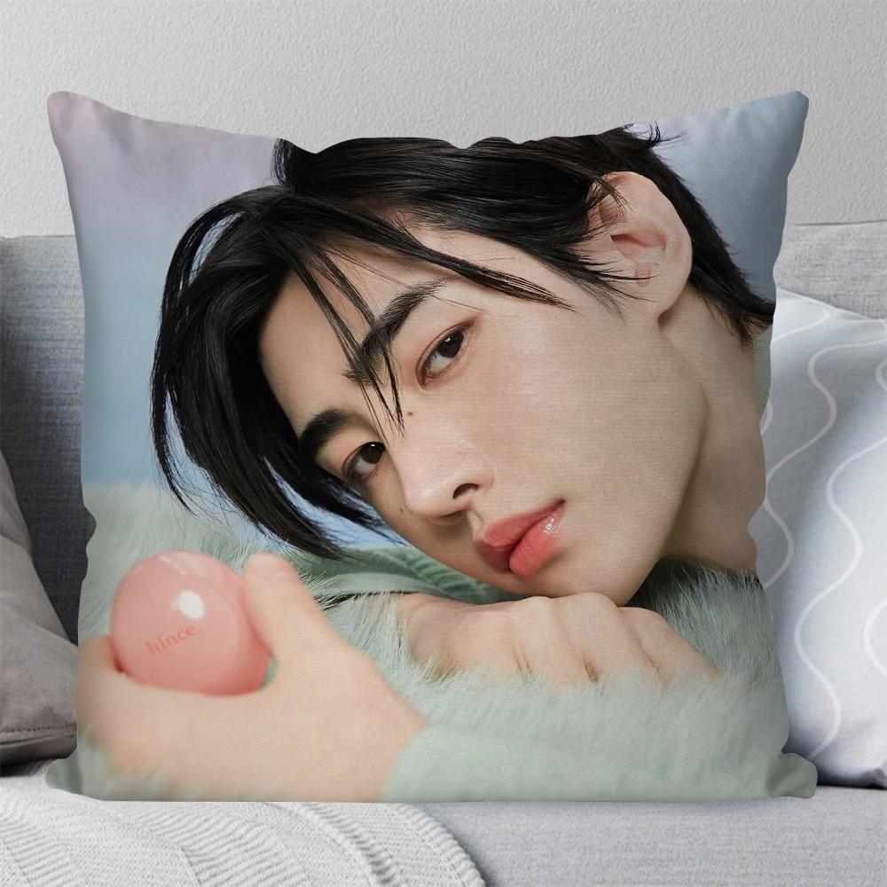 Park Sunghoon Cantante Pop Federa Quadrata Camera da Letto Divano Cuscino Comfort per il Tempo Libero Auto Soggiorno Decorazione per la Casa 40X40