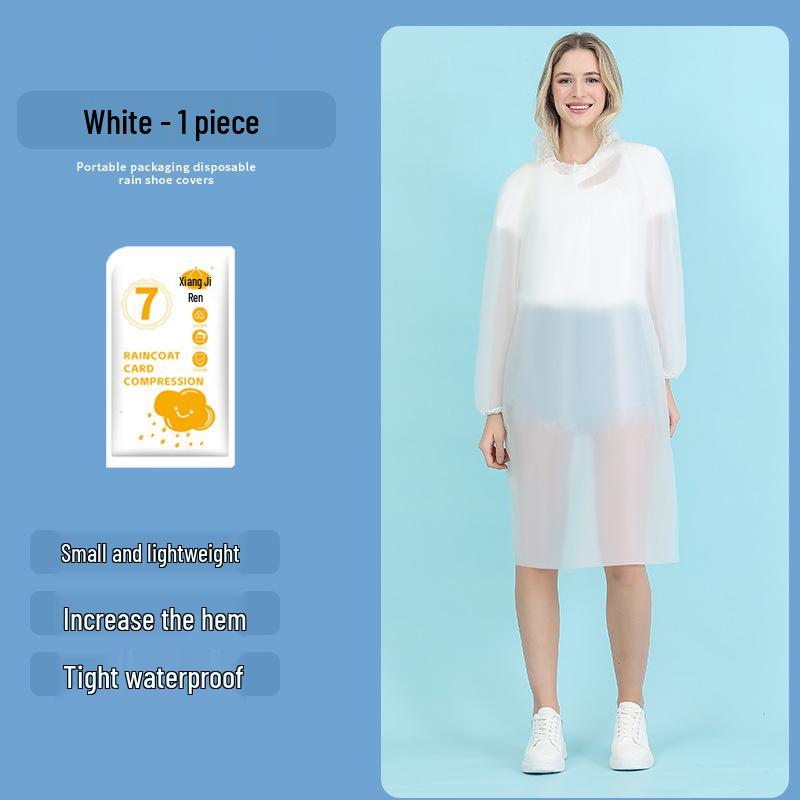 Huse de pantofi portabile, impermeabile, groase, transparente, de unică folosință - Ambalate individual pentru uz exterior