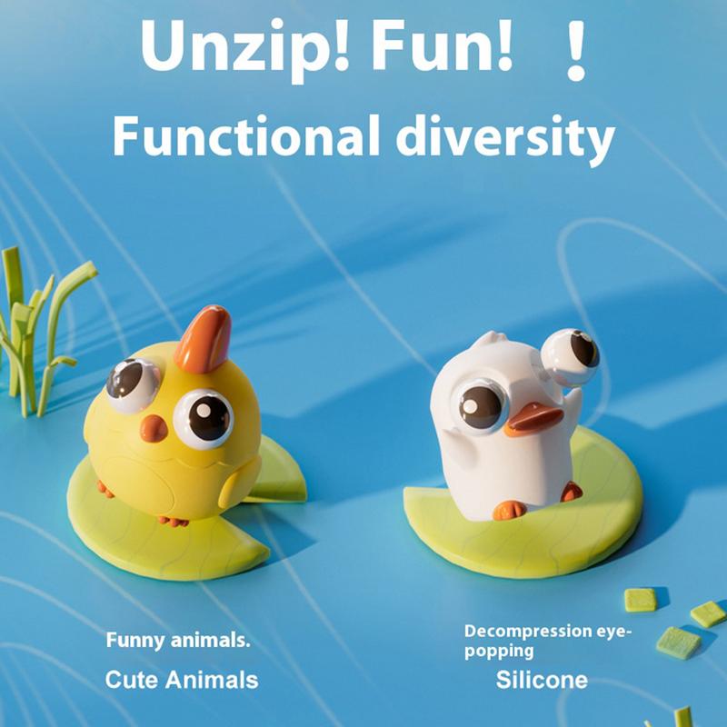 Soft Silicone Pop Eyes Squeeze Toys Relaxing Car Dashboard Cartoon Fidget Ornaments Decorative Toys Car Accessories