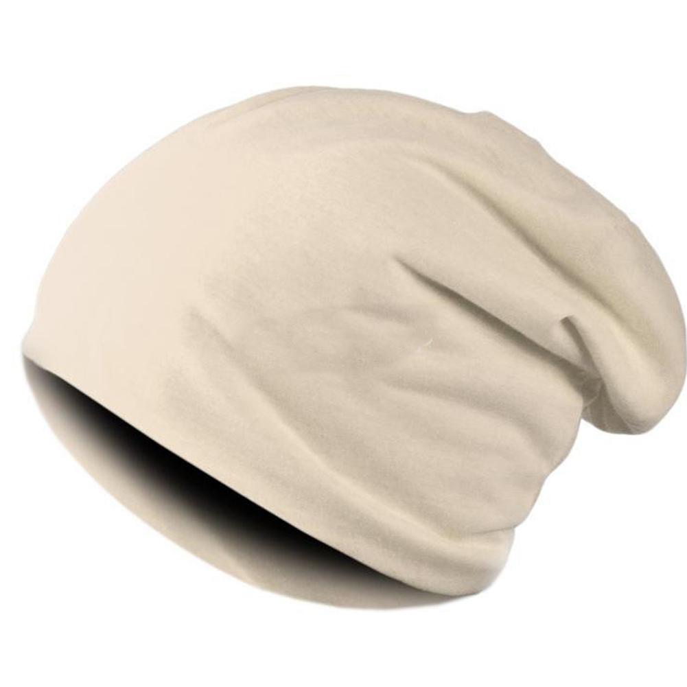 Casual Hat Solid Winter Beanies Oversize Cap Sport Hat Unisex Hip-hop Bonnet