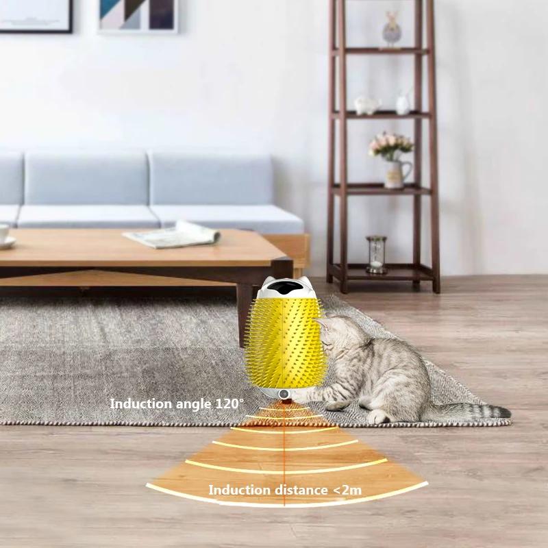 Intelligent Pet Hair Scrubber Cat Automatic Massager Scratching Massage Cat Hair Brush Laser Toys Cat Toys