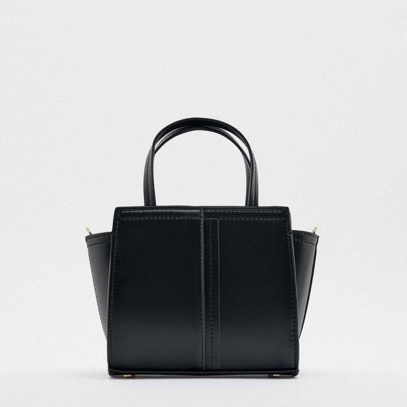 

New Women s Bag Hit Mini All-match Urban Portable Wide Shoulder Strap Single Cross-slung Small Tote Trendy чёрный
