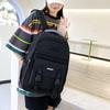 School bag Female student large-capacity leisure bag Junior high school student water-proof backpack