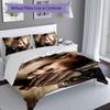 3pcs The Lord of the Rings1 pattern bedding set duvet cover set includes duvet cover &pillowcases, perfect all season bedroom decoration & gift