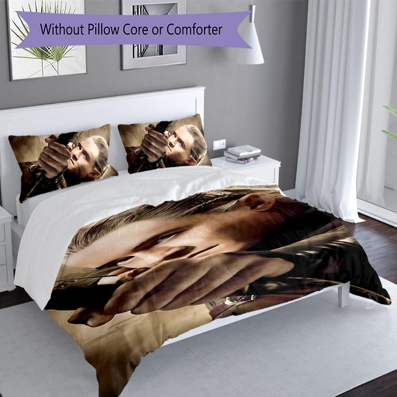 3pcs The Lord of the Rings1 pattern bedding set duvet cover set includes duvet cover &pillowcases, perfect all season bedroom decoration & gift