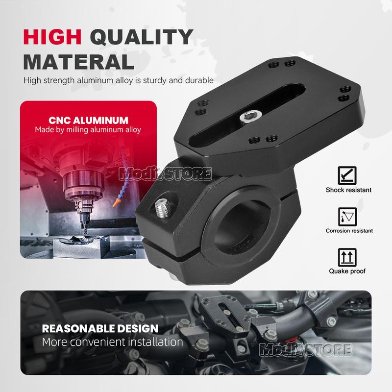 28MM Handlebar GPS Mount Bracket For 790 890 ADVENTURE 2024 690 ENDURO SMC R 22MM Motorcycle Navigation Driving Recorder