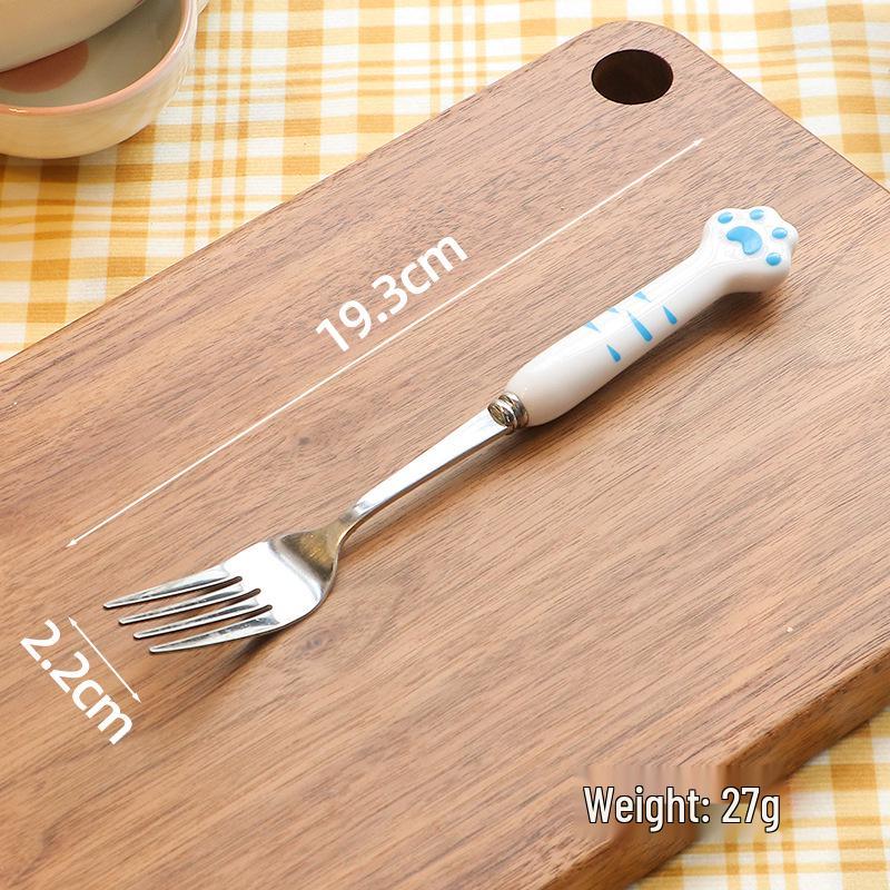 Stainless Steel Portable Cutlery Set: Chopsticks, Spoon, Fork with Storage Box for Students, Children, and Office Workers.