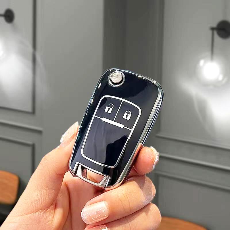 TPU Shell Fob Auto Keyless for Buick for Chevrolet Cruze Aveo Trax Opel Astra Corsa Meriva Zafira Antara J Car Key Case Cover