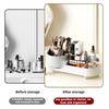 360°Rotating Makeup Organizer for Vanity Makeup Brush Holder Cosmetic Organizer Lipstick Eyebrow Pencil Holder Jewelry Container