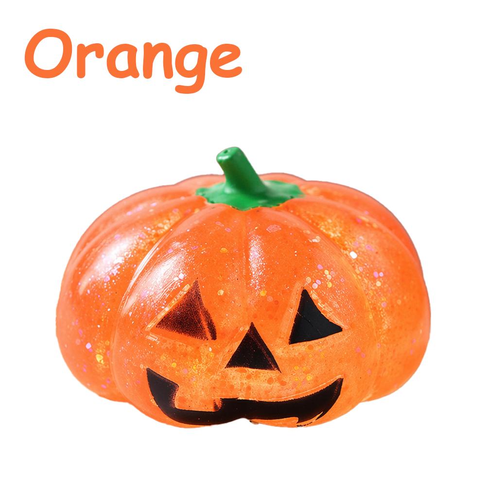 Squishy Maltose Halloween Pumpkin Stress Ball Toy For Adhd  Slow Rebound Squeeze Toy