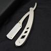 1Pcs Men Shaving Barber Tools Hair Razor and Blades Antique Black Folding Shaving Knife Unisex Hair Removal (Without Blade)